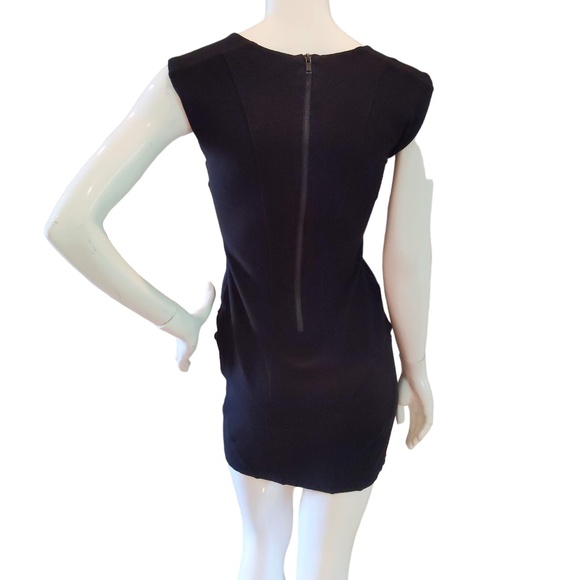 Aritzia Talula Black Sleeveless Bodycon Mini Dress - Picture 7 of 10